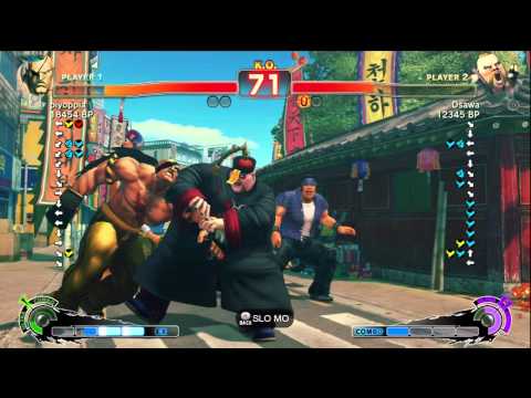 AFG [Sagat] vs Dsawa [Rufus] SSF4 Japanese Online Ranked Matches - TRUE-HD