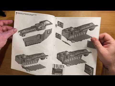 Space wolves: Stormfang gunship, unboxing