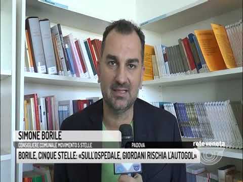 TG PADOVA (16/11/2017) - BORILE, CINQUE STELLE: «SULL’OSPEDALE, GIORDANI RISCHIA L’AUTOGOL»