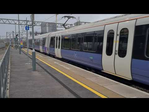 Tfl Rail 345062 Departing Stratford