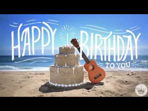 Happy birthday song with video