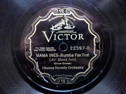Crazy and funny ! HOT COMIC JAZZ 1930 "Mama Ines" Havanna Novelty Orchestra LUSTIG !!