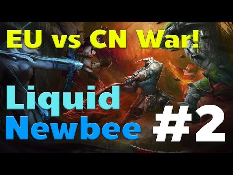 Europe vs China War! - TI 6 - Liquid vs Newbee #Game 2