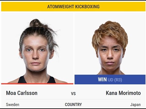 Moa Carlsson vs Kana full fight