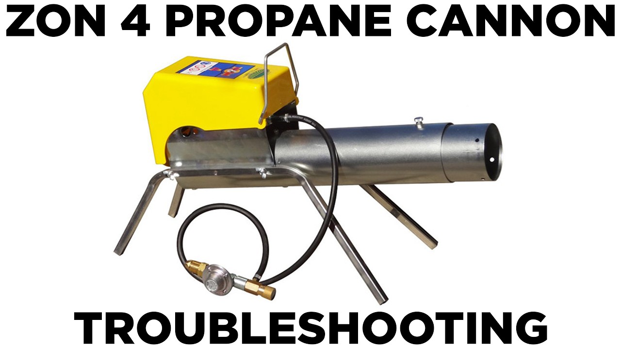 Zon Mark 4 Propane Cannon- Basic Troubleshooting