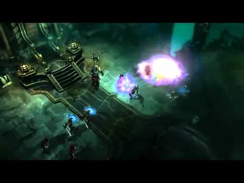 Diablo 3 - Skeleton King Leoric Fight