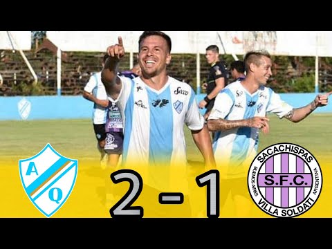 Primera B : ARGENTINO DE QUILMES 2 - 1 SACACHISPAS | (Los Goles)