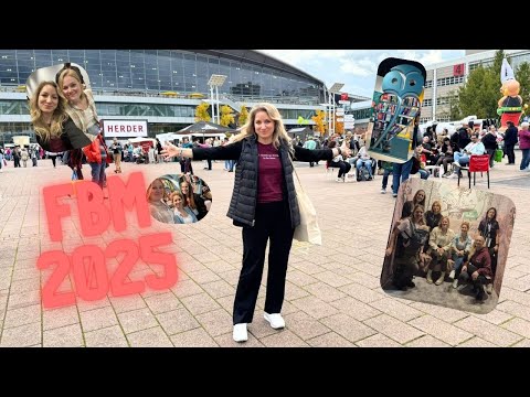 FBM Vlog: I'll take you to authors & booths | Frankfurt Book Fair 2025 #fbm #fbm2025