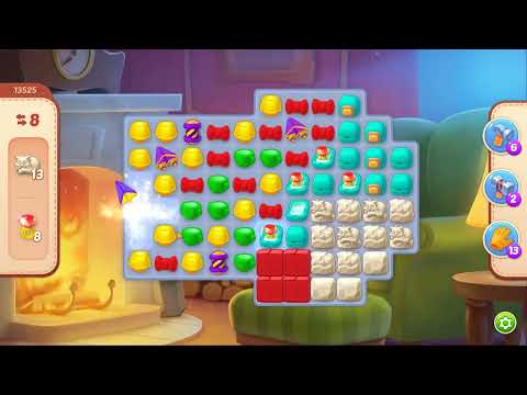 Homescapes Level 13525 No Boosters Gameplay #Bubunka