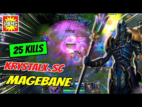 HON MAGEBANE GAMEPLAY | KrystalX`Sc | Diamond - CM