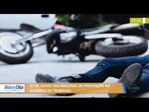 Saiba mais sobre o Dia nacional de prevenção ao acidente de trabalho 27 07 2021