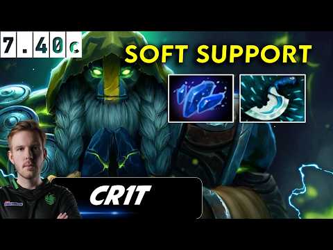 Cr1t Earth Spirit Soft Support - Patch 7.40c Pro Player Full Gameplay
