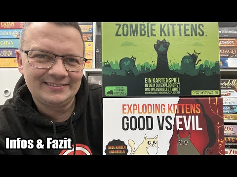 Exploding Kittens Good vs. Evil und Zombie Kittens (asmodee)