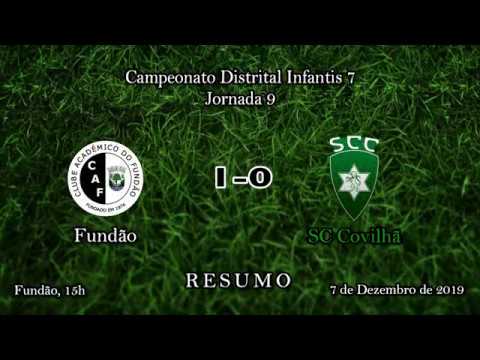 Fundão vs SCC - Infantis 7 - 7 Dezembro 2019