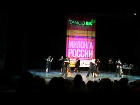 Ruslan Takhirov y Natalia Atepaeva - Campeonato de Tango de Pista. Milonga Russia 2014
