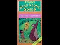 Opening Closing To Disney S Sing Along Songs The Bare Necessities 1987 VHS