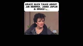 Grace Slick Talk About Jimi Jendrix, Janis Joplin &amp; Drugs🍾🚬