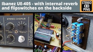 Video thumbnail for Ibanez UE-405 analogue guitar multieffects with reverb and switchpanel by Stereoping