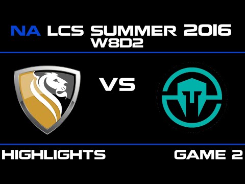 APX vs IMT Game 2 highlights W8D2 NA LCS 2016 Apex vs Immortals   IMT vs APX   LCS LOL