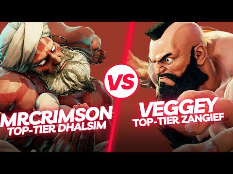 SFV CE ▰ Mister Crimson (Dhalsim) vs Veggey (Zangief) ▰ Street Fighter 5 Top Tier Gameplay