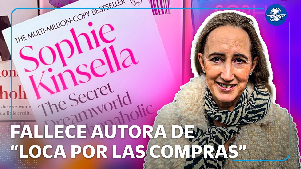 Muere Sophie Kinsella a los 55 años: autora de “Loca por las compras”