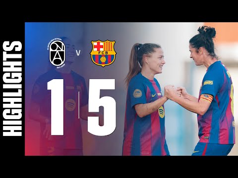 LIGA F | BADALONA 1 vs 5 FC BARCELONA 🔵🔴