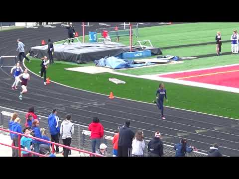 2018 MAHONING COUNTY CHAMPIONSHIPS   GIRLS 300M HURDLES   HEAT 2
