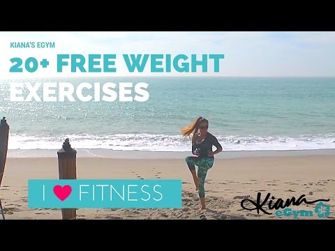 KIANA''S BEACH ACTIVE! 20+ FAVORITE FREE WEIGHT EXERCISES