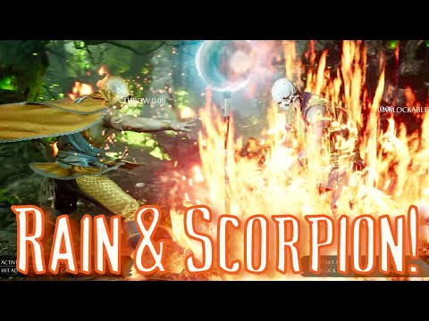 Rain & Scorpion's New Combos & Tech!!!
