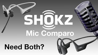 Mic Quality Comparison: Shokz OpenRun Pro vs OpenComm