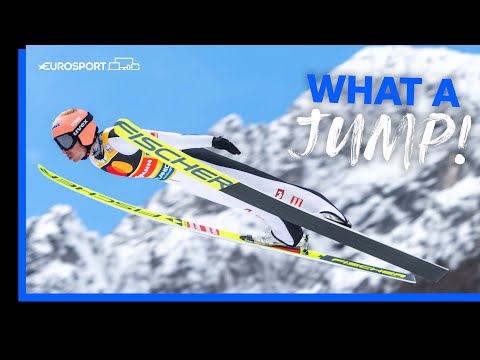 Stefan Kraft Soars To Victory In The Individual Mens Flying Hill | Eurosport