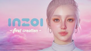 【inZOI】新作ゲームで初めてのキャラクリ【インゾイ】