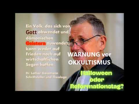 WARNUNG VOR OKKULTISMUS. Von Dr. Lothar Gassmann, Theologe und Schriftsteller