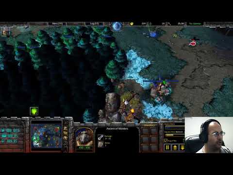 Learning Night Elf - Warden vs Human 1 base - Northern Isles