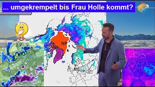 Will things be turned upside down until Mother Holle arrives? Soon, low pressure will be non-stop...