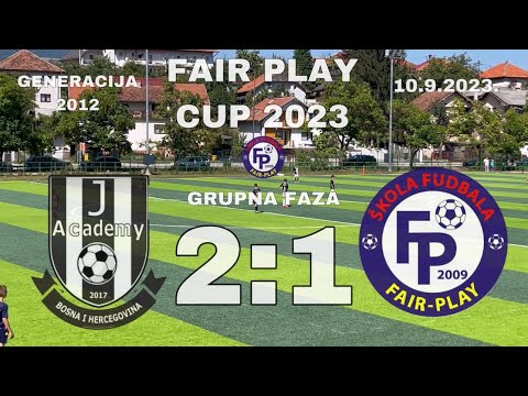 J Academy 2:1 ŠF Fair Play (grupna faza) - Fair Play Cup 2023 - generacija 2012