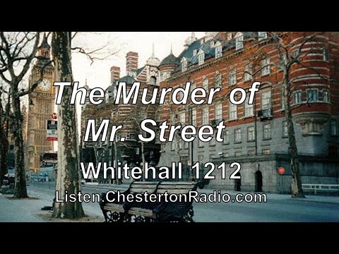 Murder of Mr. Street - Whitehall 1212 - Black Museum