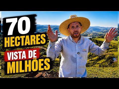 70 HECTARES COM UMA VISTA DE MILHÕES 