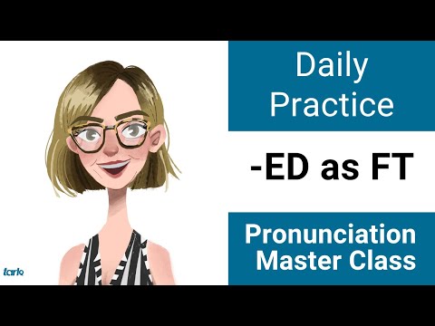 ED 尾音的跟讀練習！美式發音的子音大師課 🇺🇸 (Suffix -ED Shadowing Practice FT - Daily Pronunciation American English Consonant Master Class)