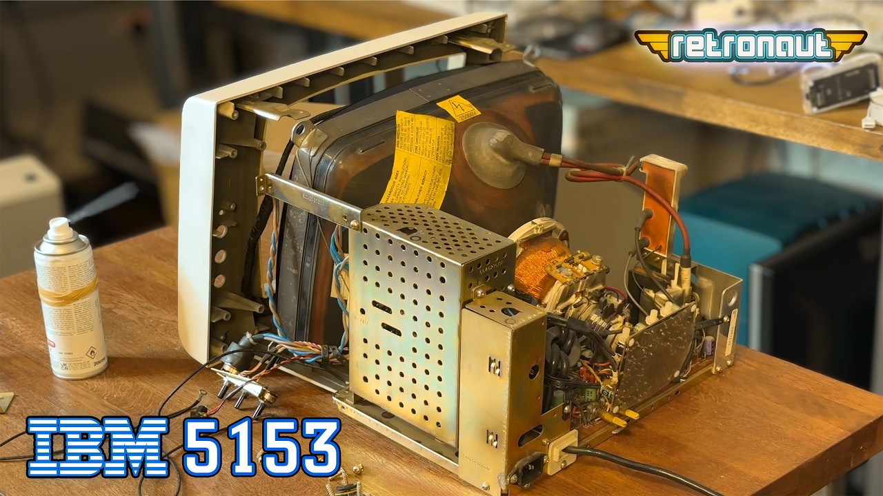 Restoring a Decades-Old IBM 5153 | Will It Actually Work?