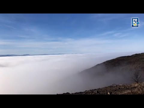Pogledajte kako izgleda opština Prnjavor pod maglom sa Svinjara (planina Ljubić)