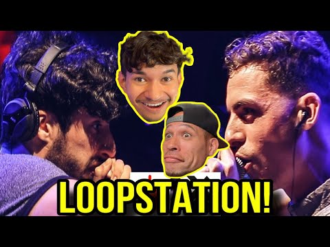 19Yr Old Rapper FIRST time EVER seeing - MB14 vs SARO | 1st LOOPSTATION Battle EVER!
