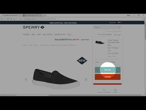 Sperry Canada Promo Code October 2020