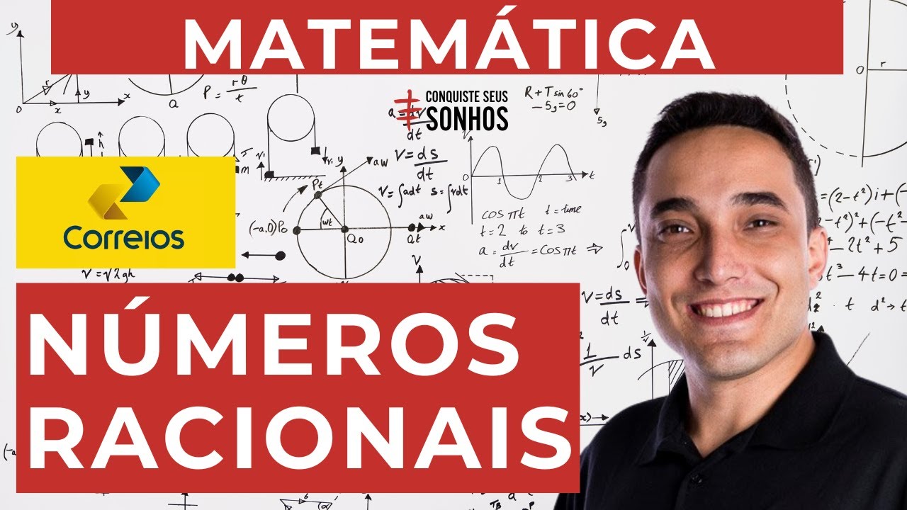 NÚMEROS RACIONAIS, MMC E PROBLEMAS - MATEMÁTICA - CARTEIRO 2024 - CORREIOS - IBFC