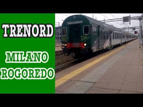 Arrivo Regionale TRENORD A Milano Rogoredo