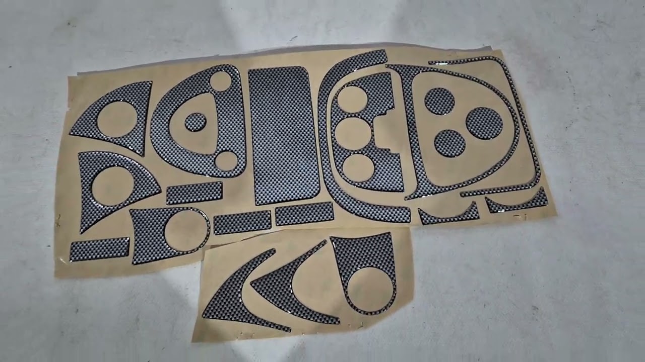 Smart 1998-2007 гг. Накладки на Панель Приборов Video 2