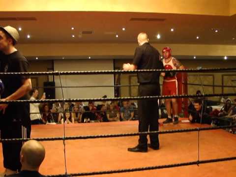 Courage White Collar Boxing Jamie Quinn vs Garry Morrissey