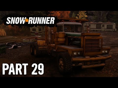 SnowRunner | Walkthrough Gameplay | Part 29 | Pacific P16 & Repairing Bridges | Xbox One