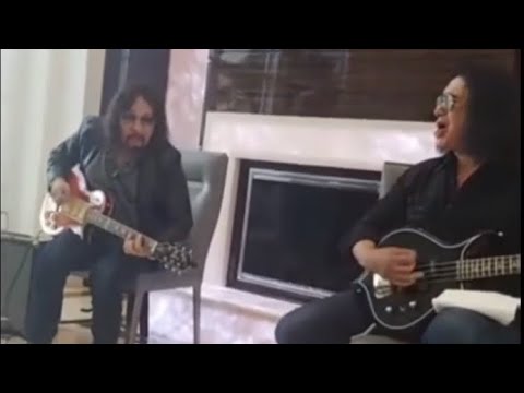 Gene Simmons & Ace Frehley COMPLETE In House Vault Jam In Miami