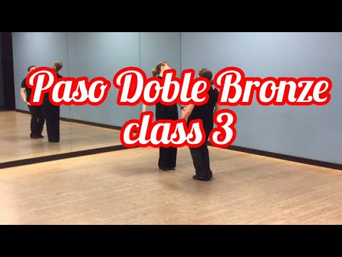 Paso doble class 3- separation, ladies caping walks, open telemark
